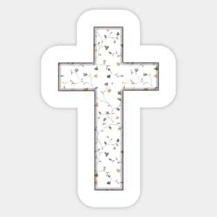 Christian Cross Sticker